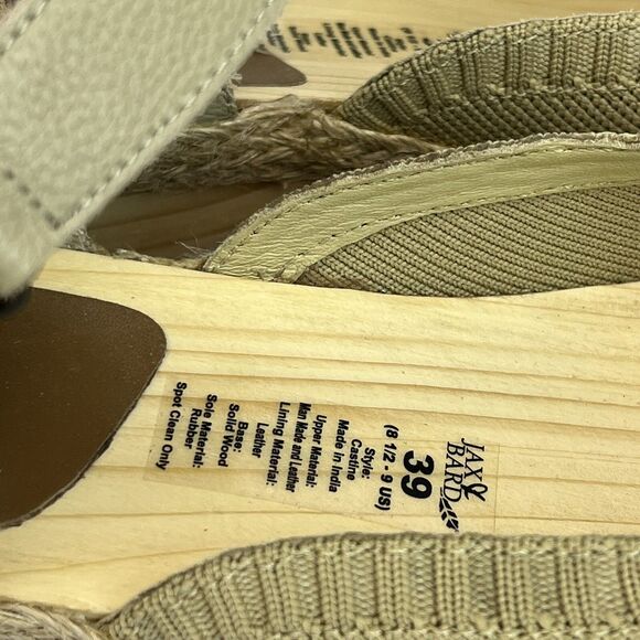 Jax & Bard Platform Maryjane Size US 8 1/2-9 EU 39 Woman’s Maple Cream Shoes - Picture 13 of 16